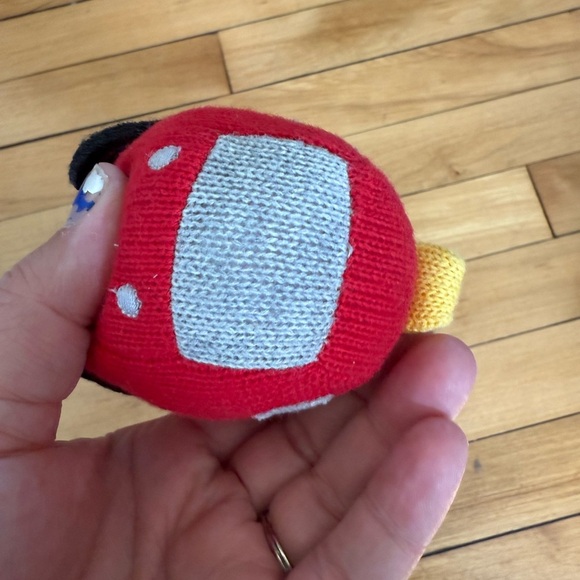 Mud Pie Firetruck plush rattle - Picture 5 of 5